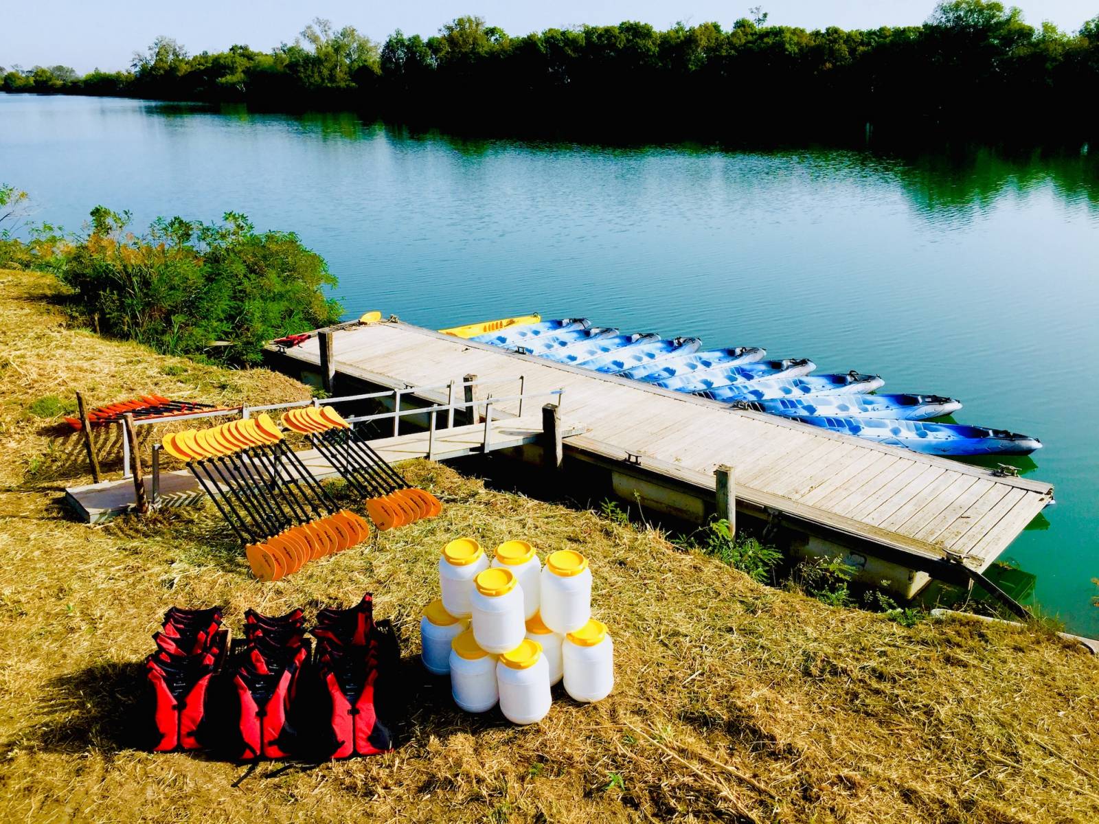 découverte du Petit Rhône en canoë kayak avec Trott Camargue