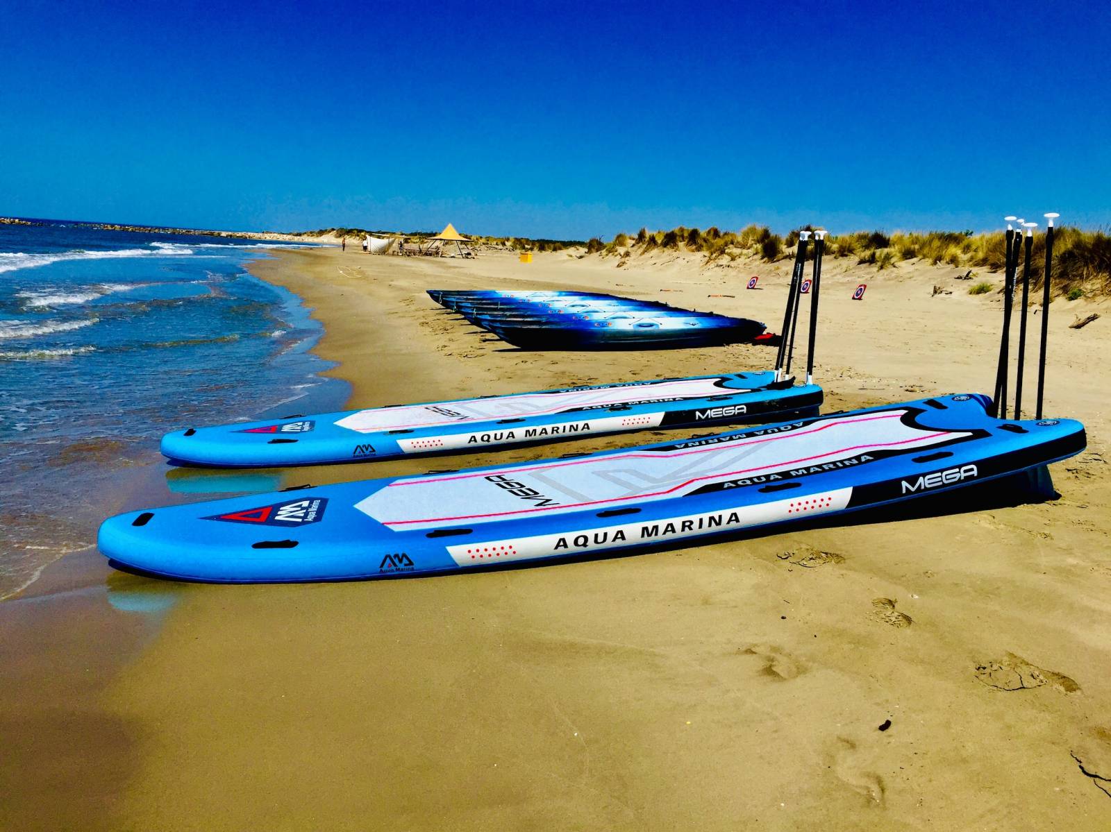 paddle géant en Camargue